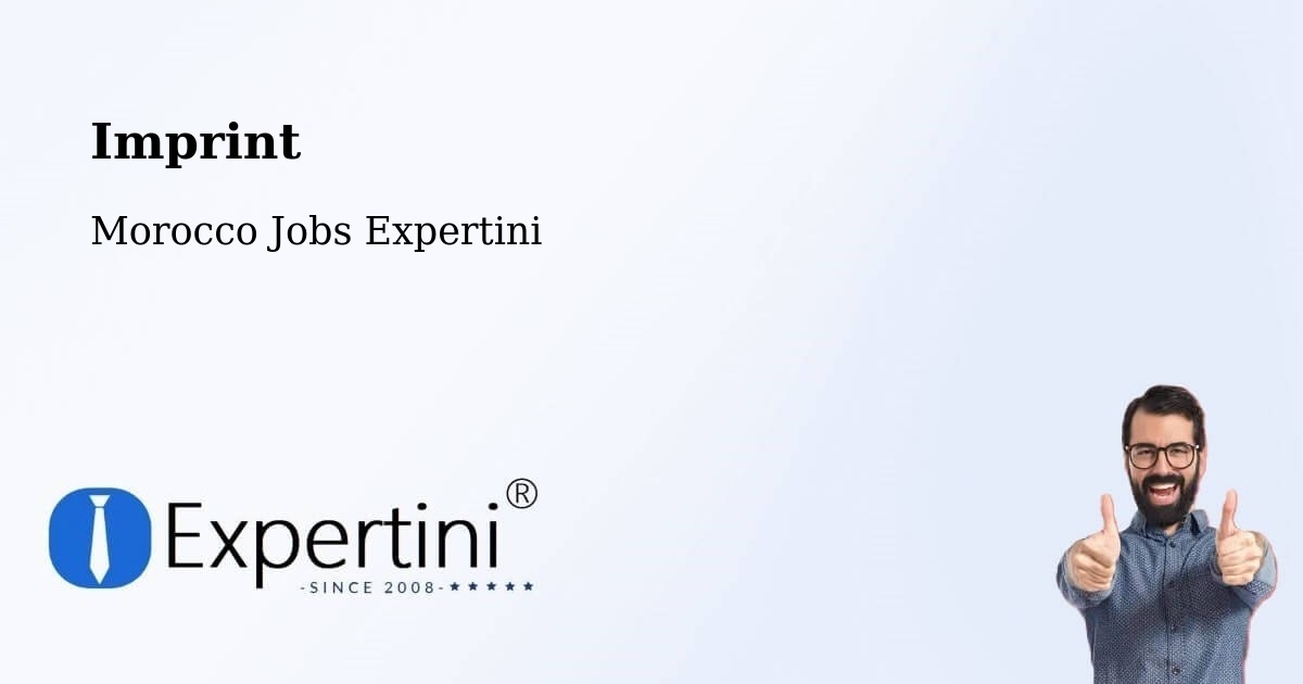 Imprint – Figuig - Morocco Jobs Expertini